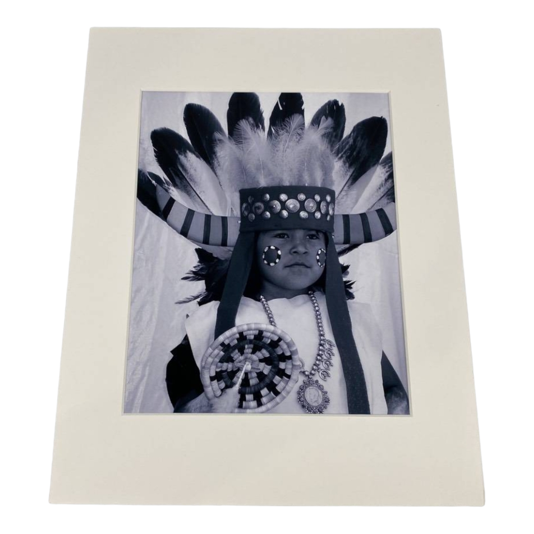 Portfolio: Photographs / Matted (Black & White) Native American Children (14.75"x12")