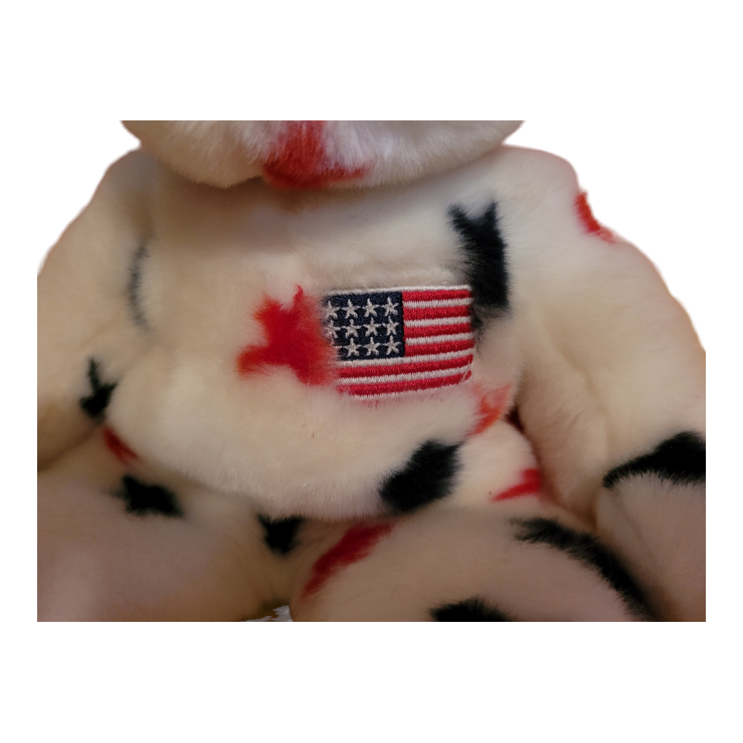 Cute *TY Patriotic Teddy Bear 'GLORY' Beanie Buddies Collection