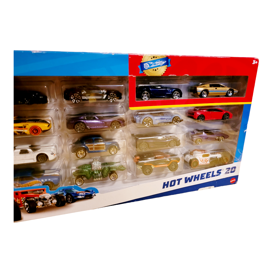 NIP *Mattel Hot Wheels 20 Die Cast Pack of Cars & Trucks