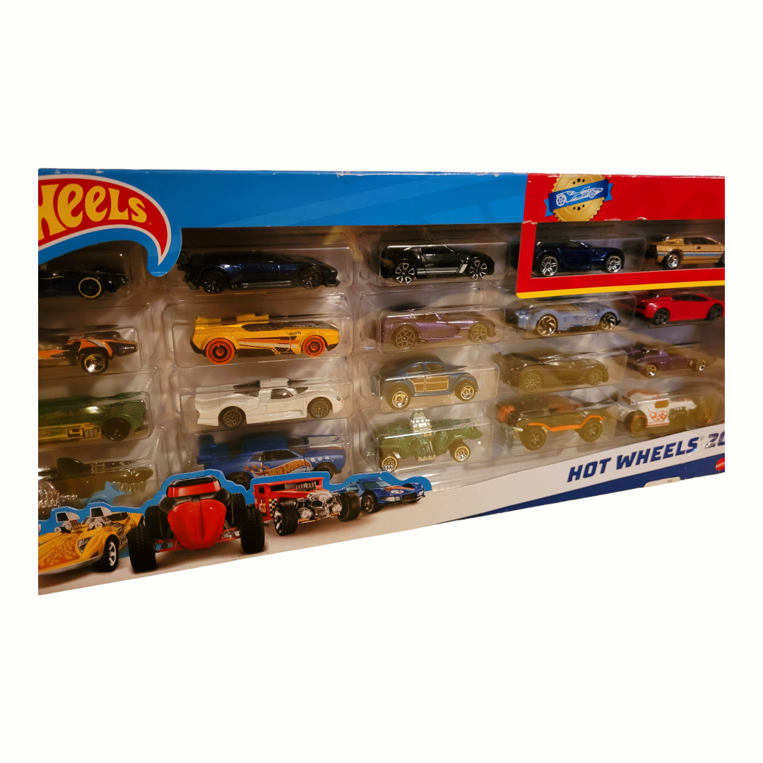 NIP *Mattel Hot Wheels 20 Die Cast Pack of Cars & Trucks