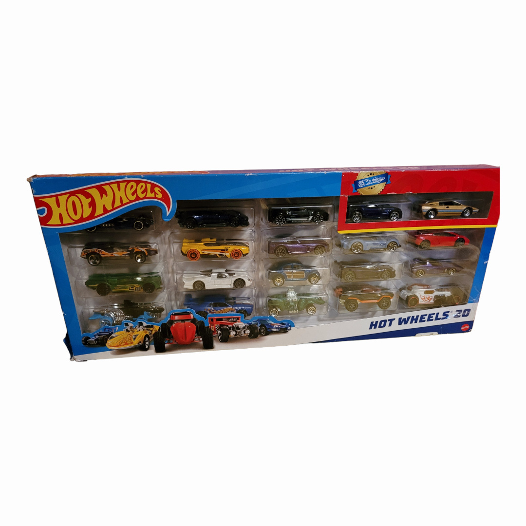 NIP *Mattel Hot Wheels 20 Die Cast Pack of Cars & Trucks