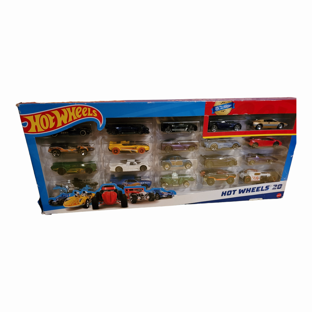 NIP *Mattel Hot Wheels 20 Die Cast Pack of Cars & Trucks