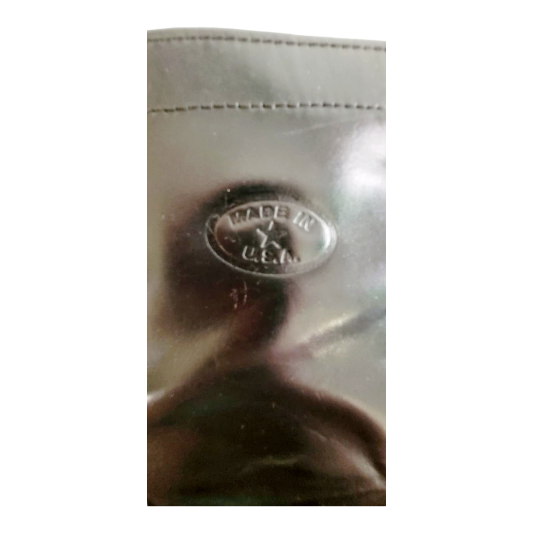 Vintage *Men's Leather Fyre Black Boots Side-Zipper (sz 12)