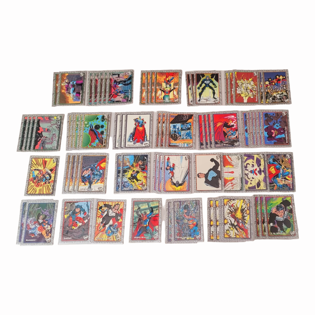 (1991) DC Comic Heros Trading Cards Sleeved Lot