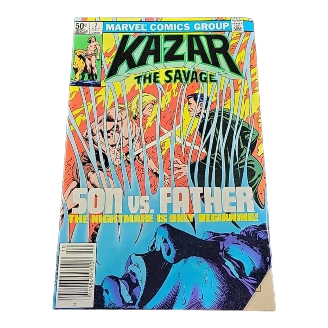 Ten (10) "KA-ZAR The Savage" Marvel Comic Books KEY (81-82')