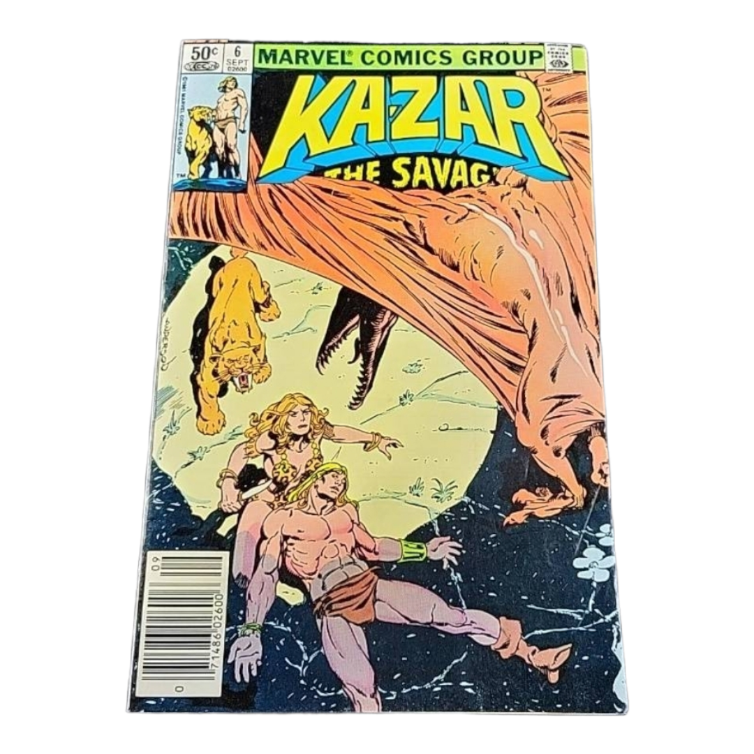 Ten (10) "KA-ZAR The Savage" Marvel Comic Books KEY (81-82')