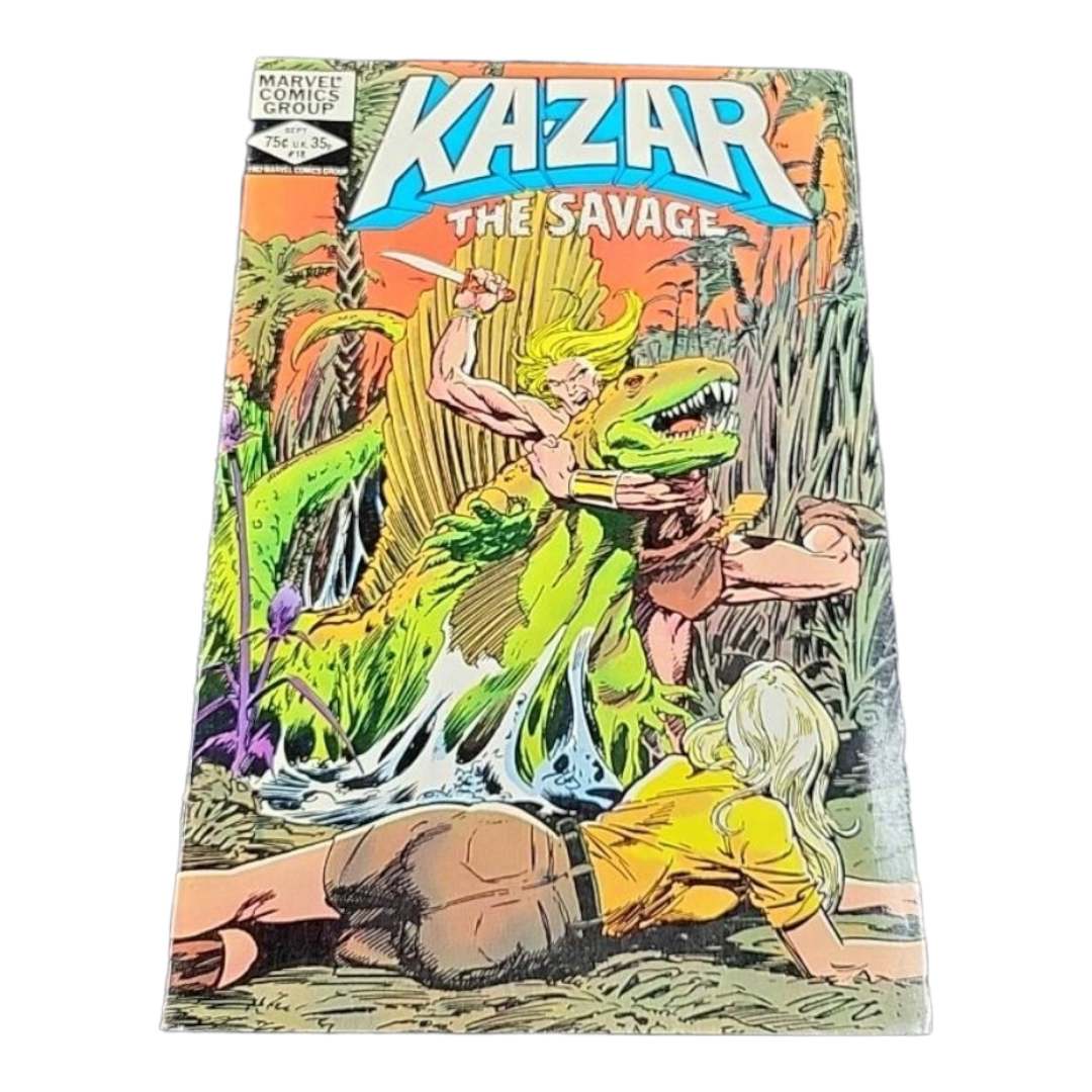 Ten (10) "KA-ZAR The Savage" Marvel Comic Books KEY (81-82')