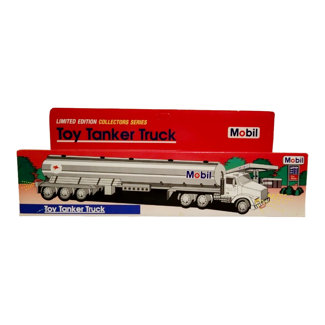 NIB *Mobil 1993 ,Toy Tanker Truck Limited Edition Collector Series