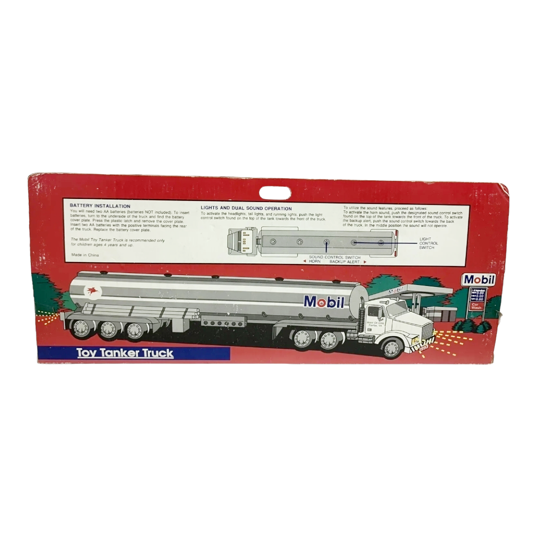 NIB *Mobil 1993 ,Toy Tanker Truck Limited Edition Collector Series