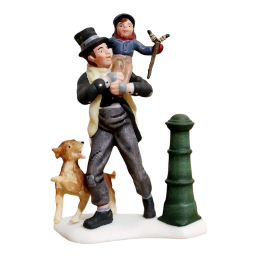 Dept. 56 *Dickens A Christmas Carol "Bob Cratchit & Tiny Tim" #58537