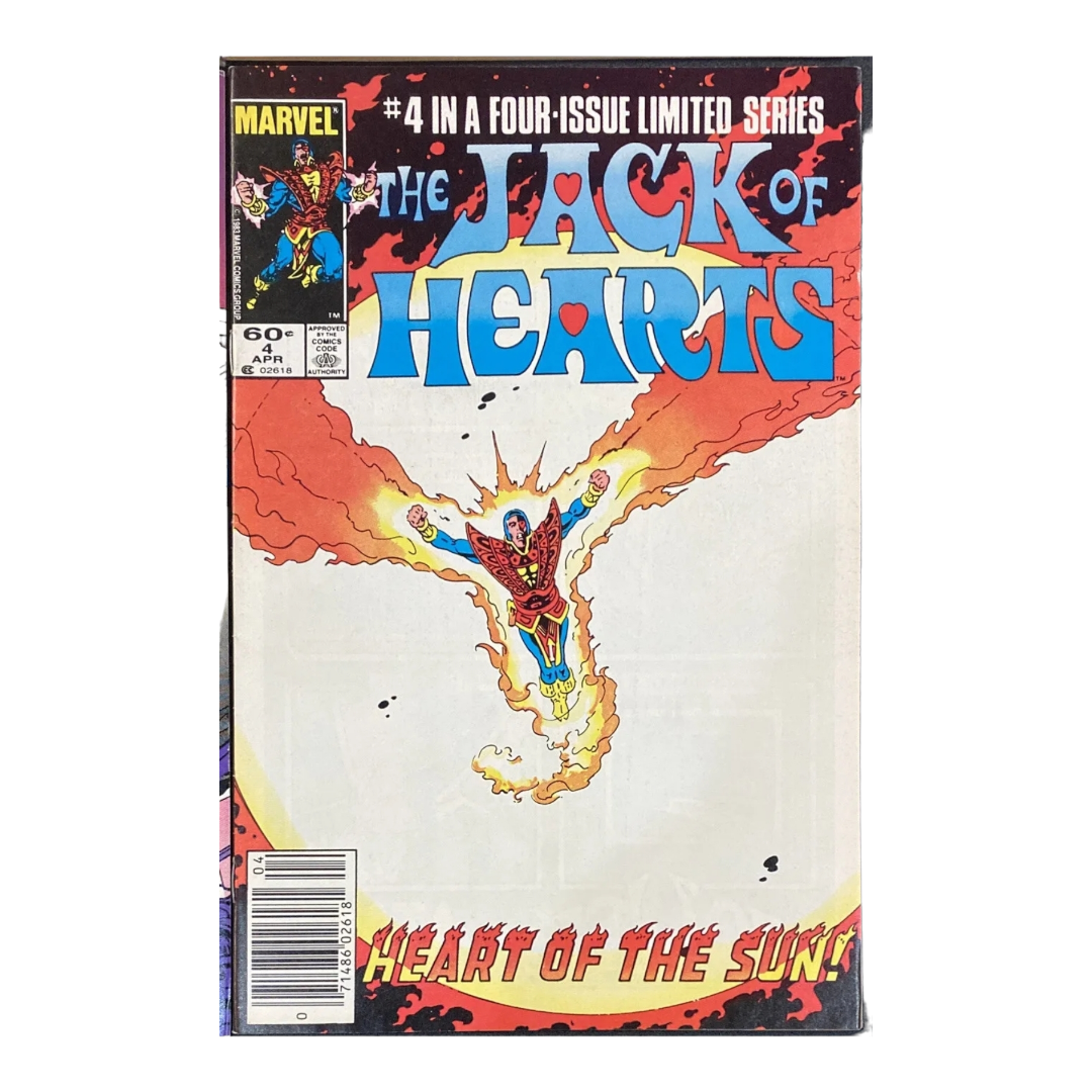 "The Jack of Hearts" by Marvel Comic Books #1 - 4