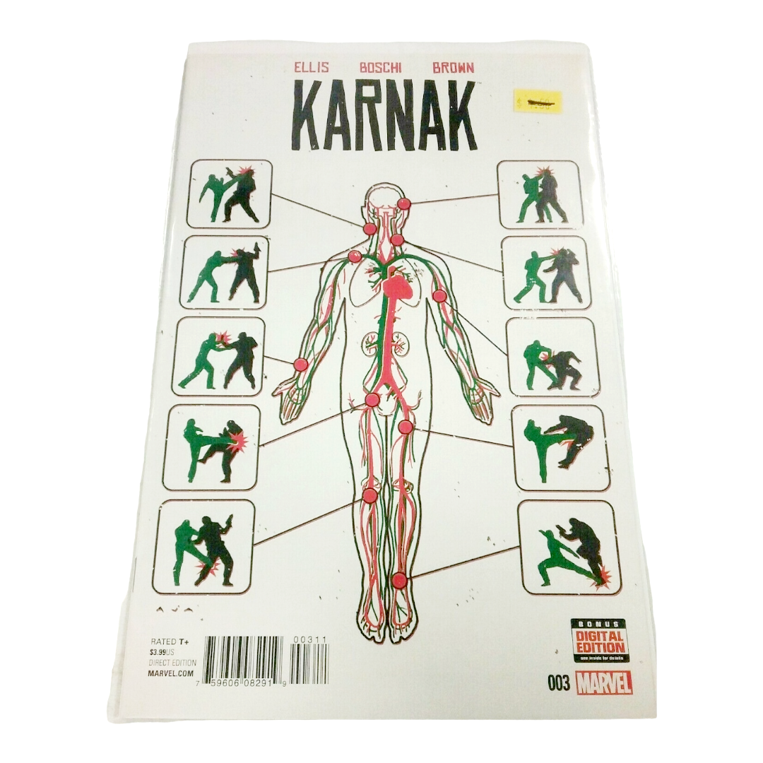 Marvel Comics "Karnak" #3 and #4 (2016)