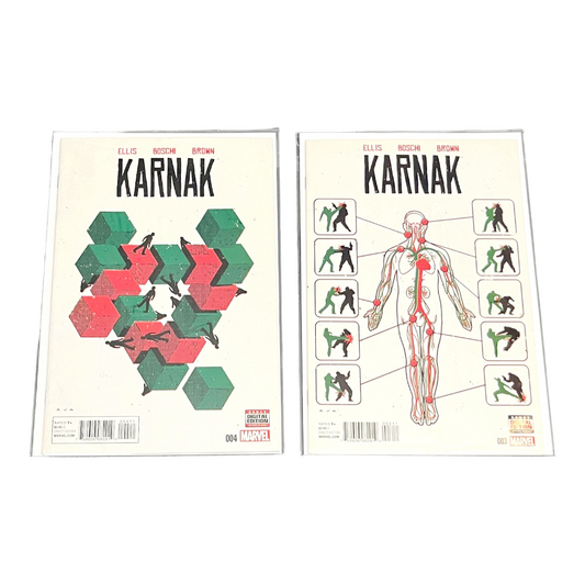 Marvel Comics "Karnak" #3 and #4 (2016)