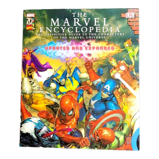 Marvel Encyclopedia (2009) Updated & Expanded Hard Cover Comic Book