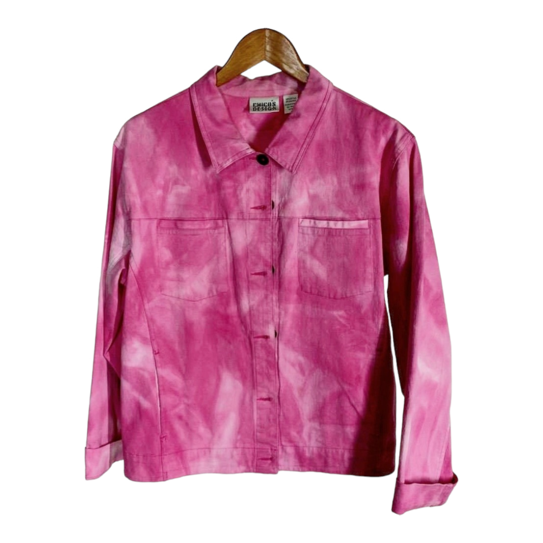 Beautiful *Pink Chico Designs Button-up Jacket (Sz 2)