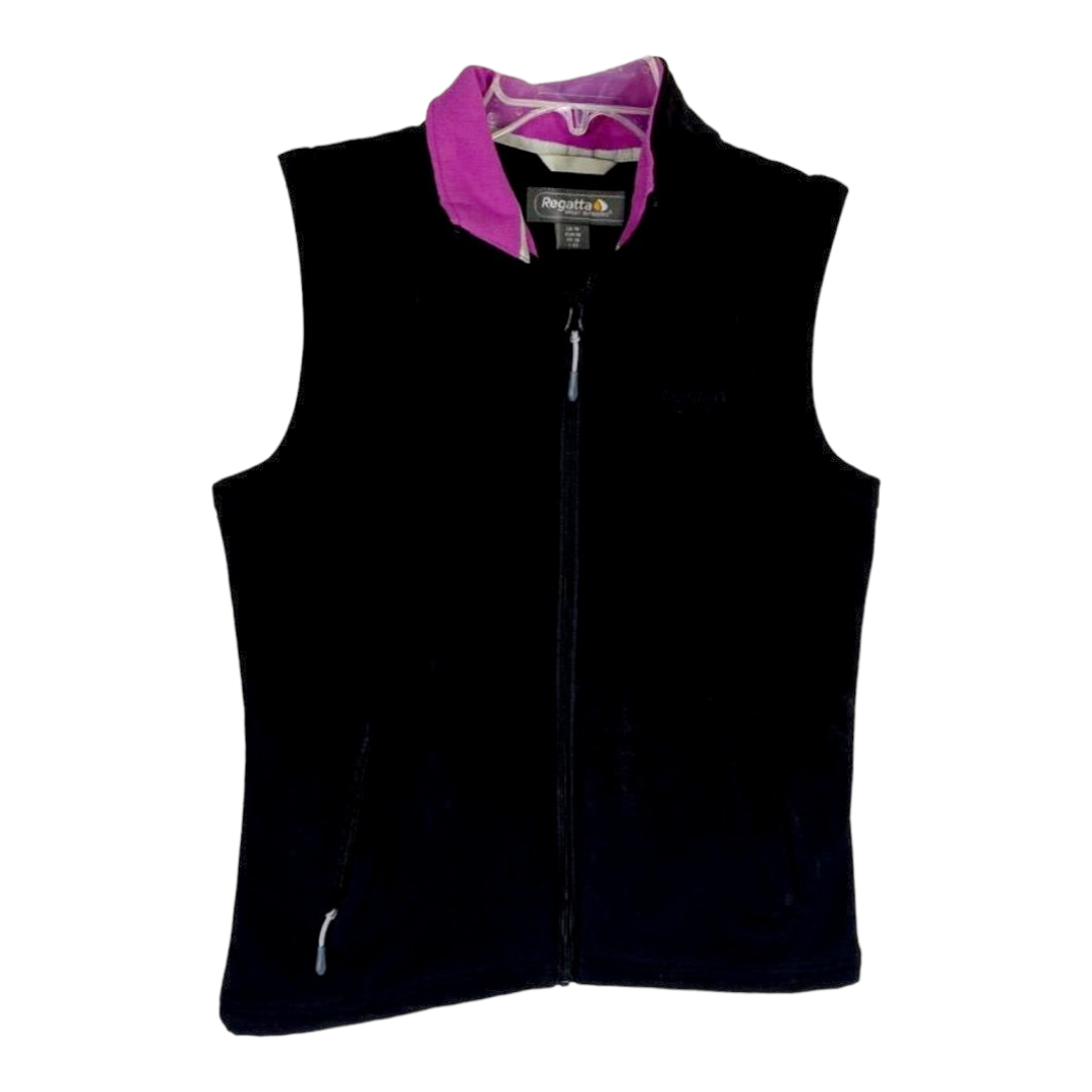 Regatta Womens Sweetness II Gilet Black Full Zip (sz 10)