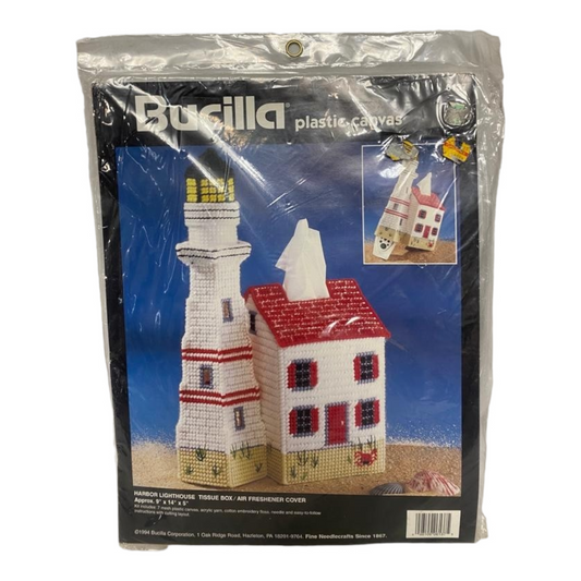 NIP *Bucilla "Harbor LightHouse" Needlecraft #6137 (1994)