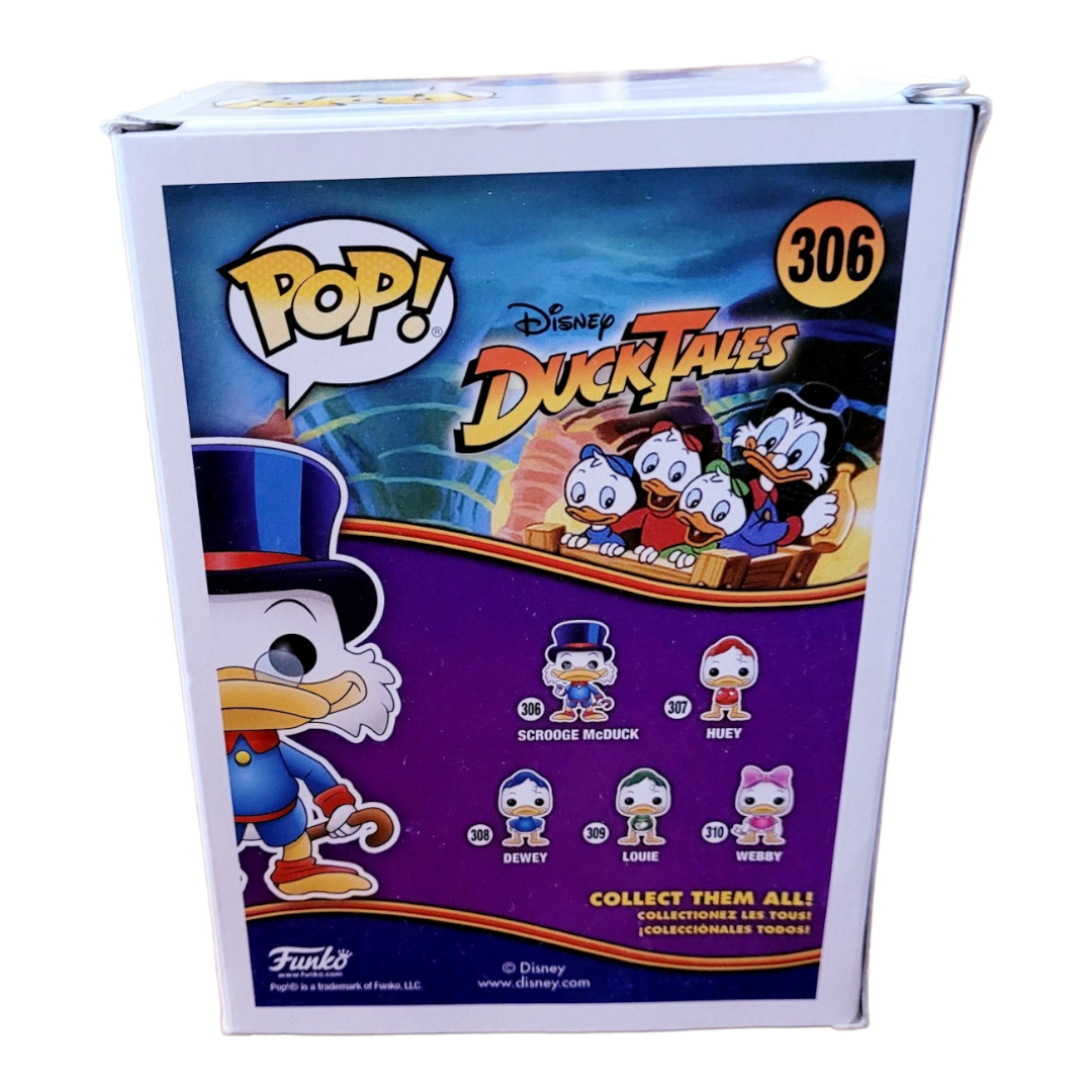 NEW *Funko Pop!! Disney "Scrooge McDuck" Bobble-Head #306 in Box