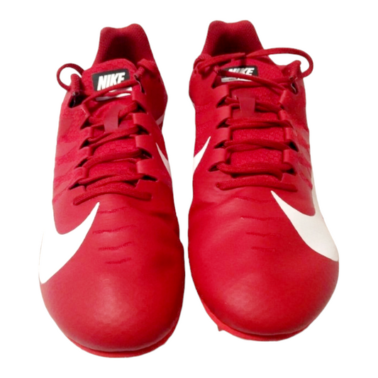 Nike Zoom Rival 'S' Red & White Swoosh Running Spirit Cleats (Sz 8)