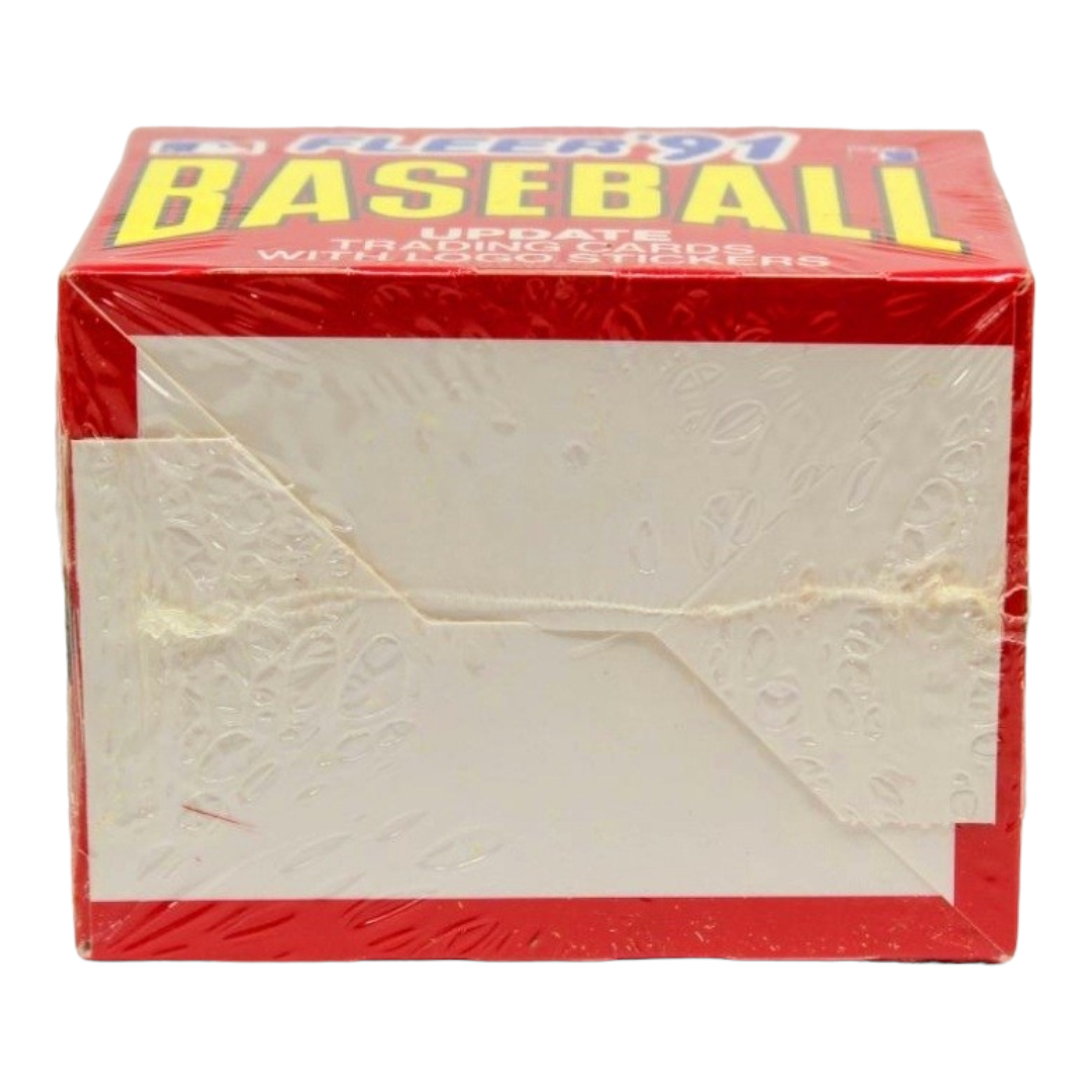 NIB *Fleer 1991 (MLB) Baseball 132 Trading Cards w/ 20 Logo Stickers