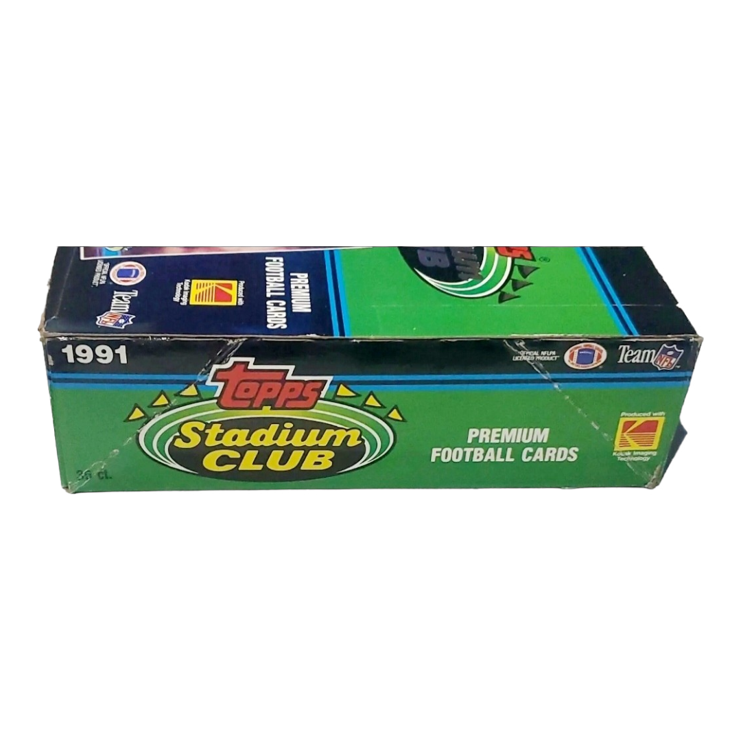 NIB *1991 Topps Stadium Club Vintage NFL Trading Cards Box