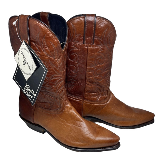 NEW *Men's Durango Pull-on Western Leather Boots (sz 8.5M)