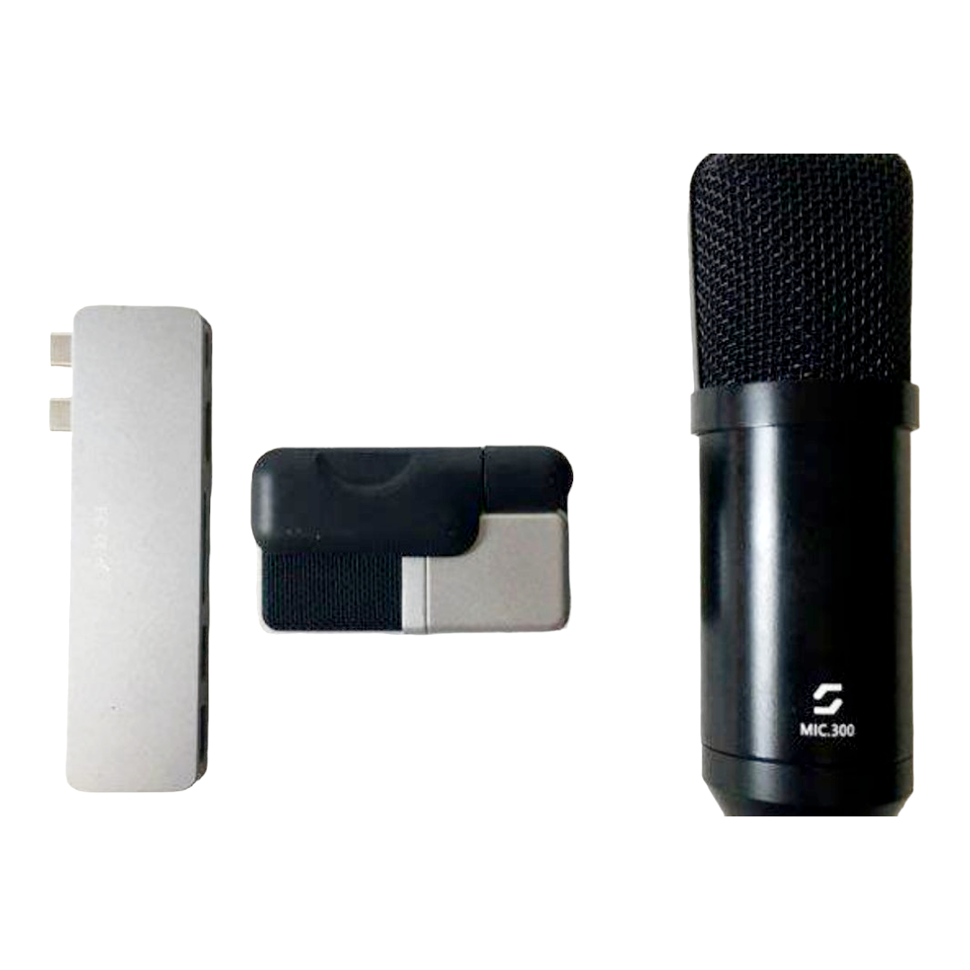 Shao Mic300 USB Streaming Podcast PC Microphone