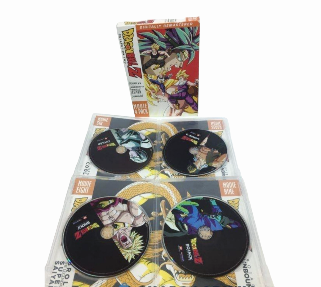 Dragon Ball Z: Movie Collection Two *DVD Movies #6-9 /4-Pack (DBZ)