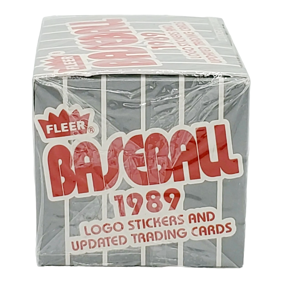 New *Fleer 1989 Baseball Updated Trading Cards & Logo Stickers