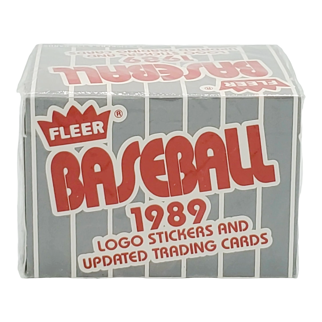 New *Fleer 1989 Baseball Updated Trading Cards & Logo Stickers