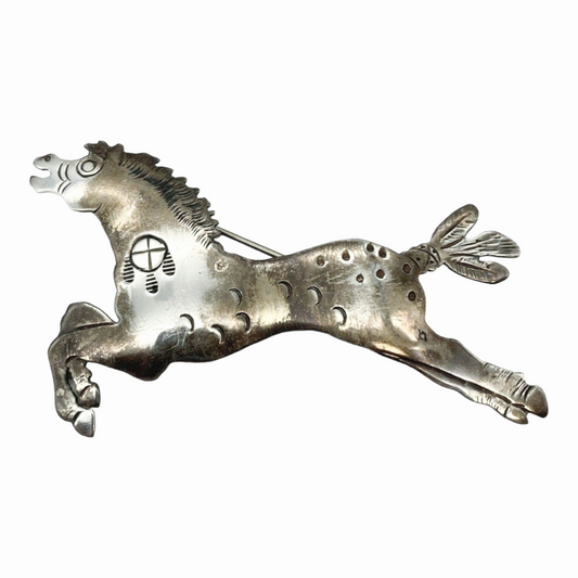 Beautiful *Silver Horse Broach Pin