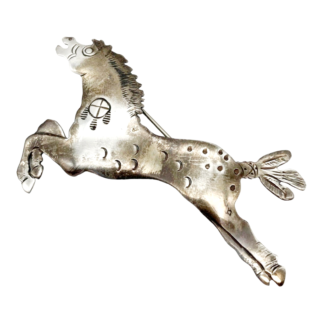 Beautiful *Silver Horse Broach Pin