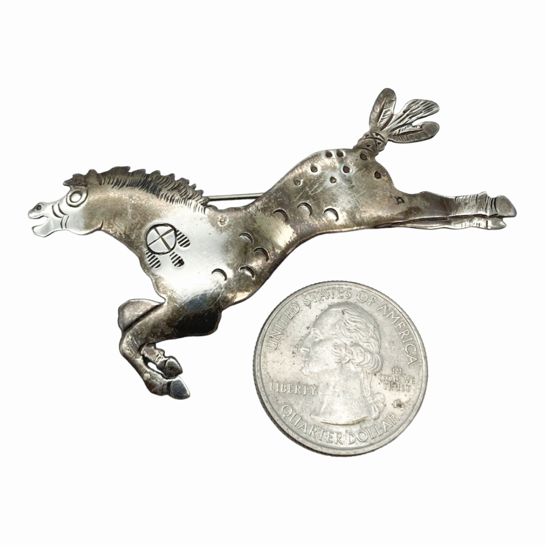 Beautiful *Silver Horse Broach Pin