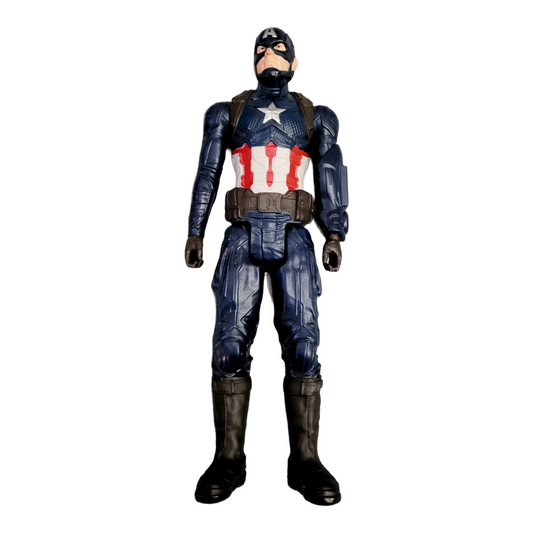 Marvel Avengers Endgame CAPTAIN AMERICA 2018 Hasbro 12" Action Figure Titan Hero