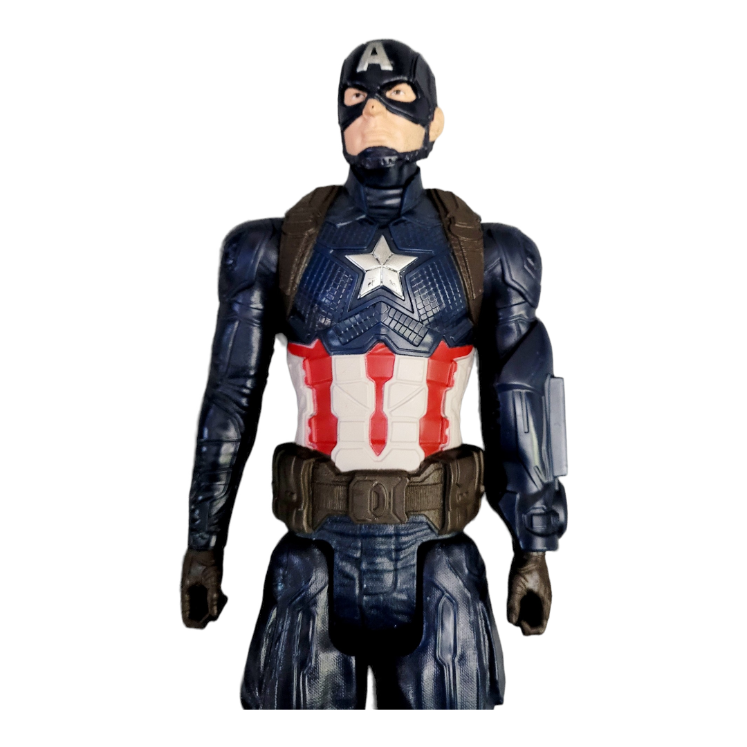 Marvel Avengers Endgame CAPTAIN AMERICA 2018 Hasbro 12" Action Figure Titan Hero