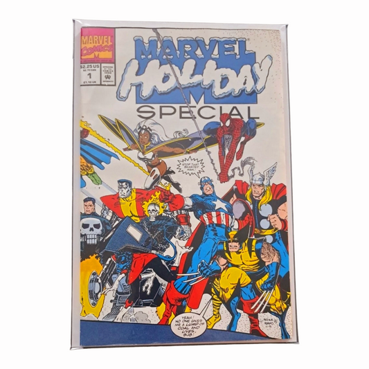 Marvel "Holiday Special" #1 Comic Book Key Issue (1991)