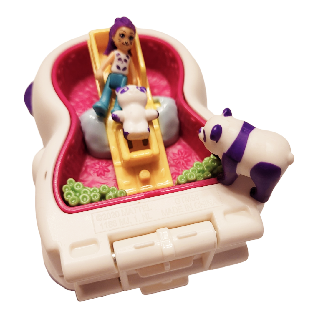 Pixar *Polly Pocket Flip & Find Panda Compact Micro Doll Pets + More (2020)