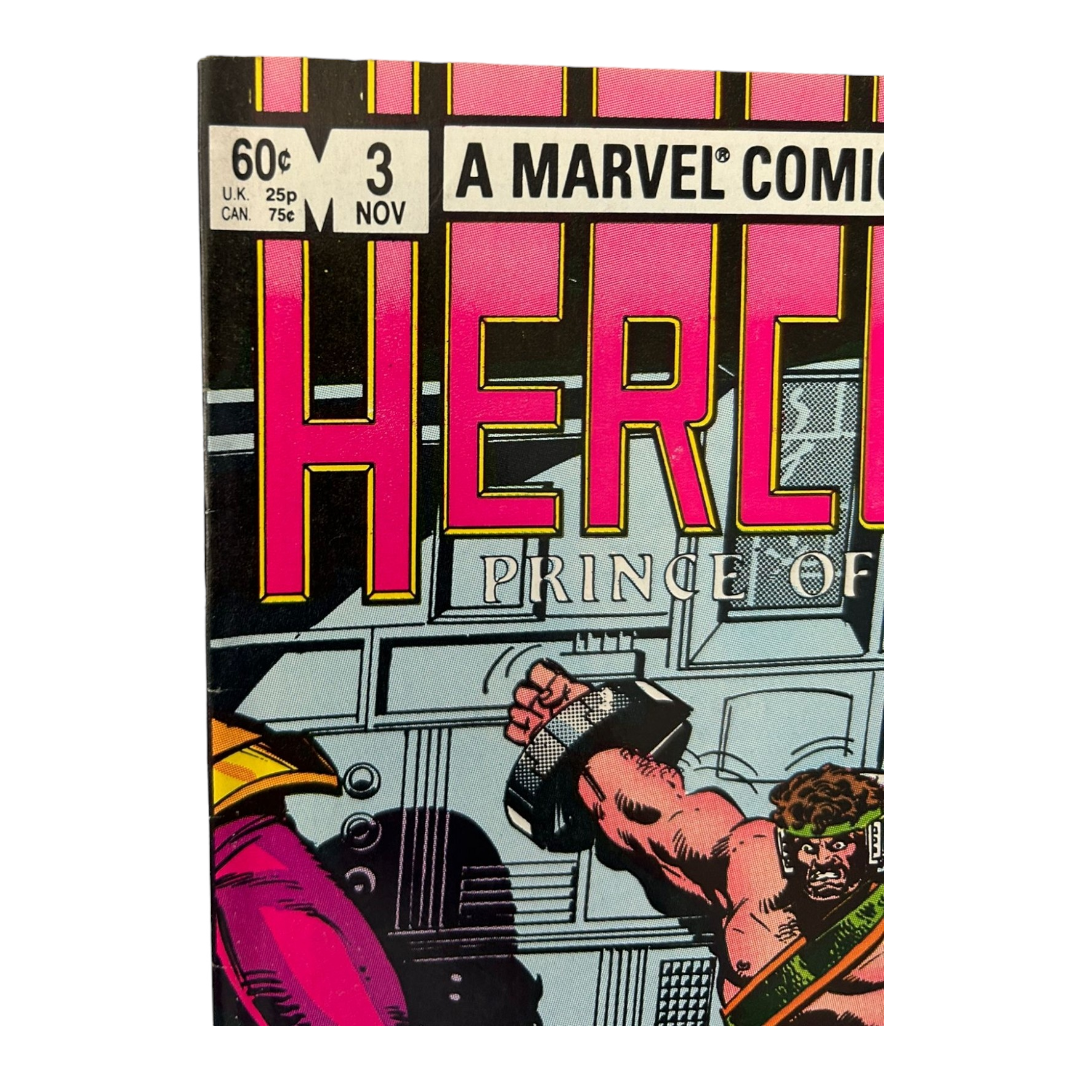 Marvel 'Hercules: Prince of Power' Comic Books #1-3 (1982) Key