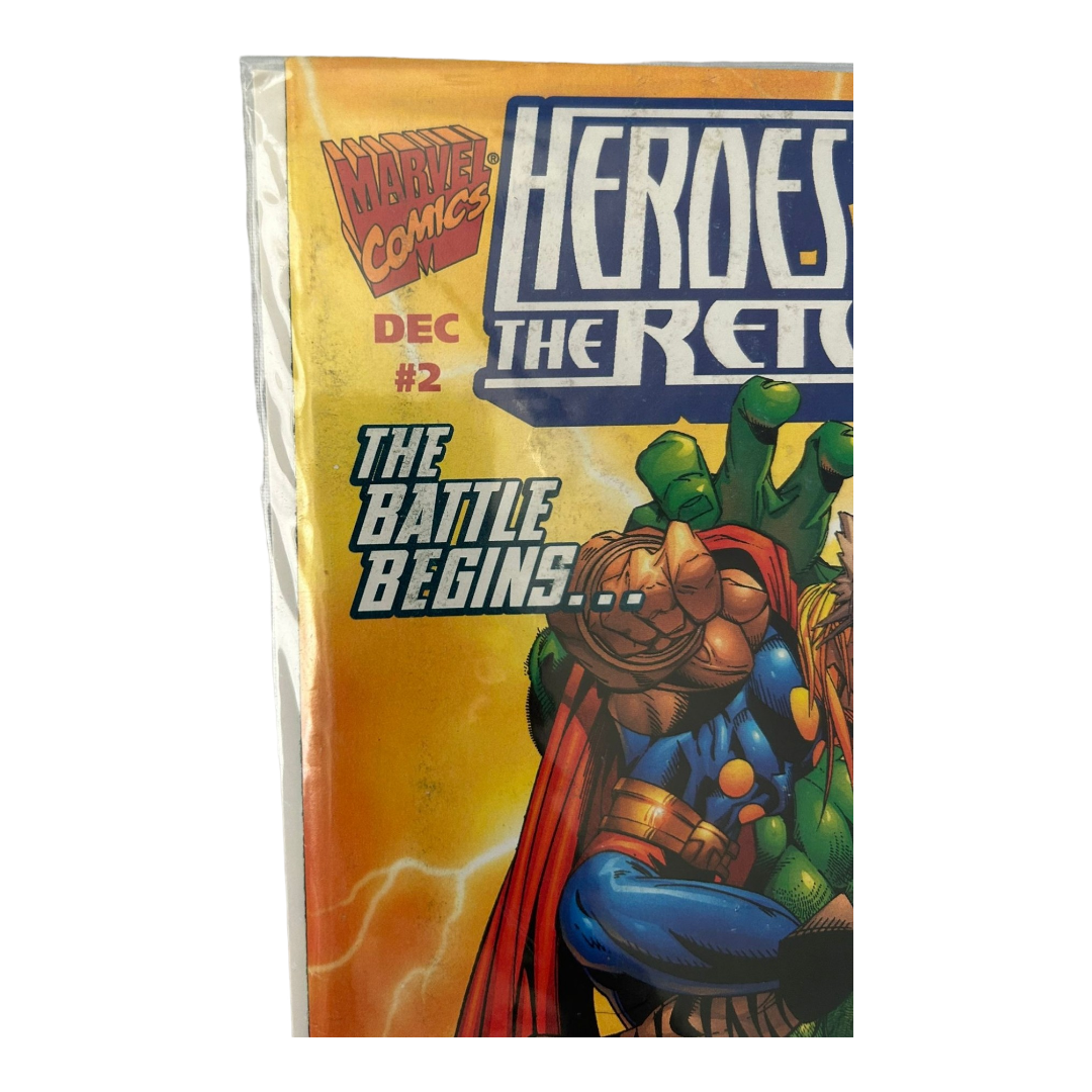 Marvel 'Heros Reborn: The Return' Comic Books #2-4 (1997)