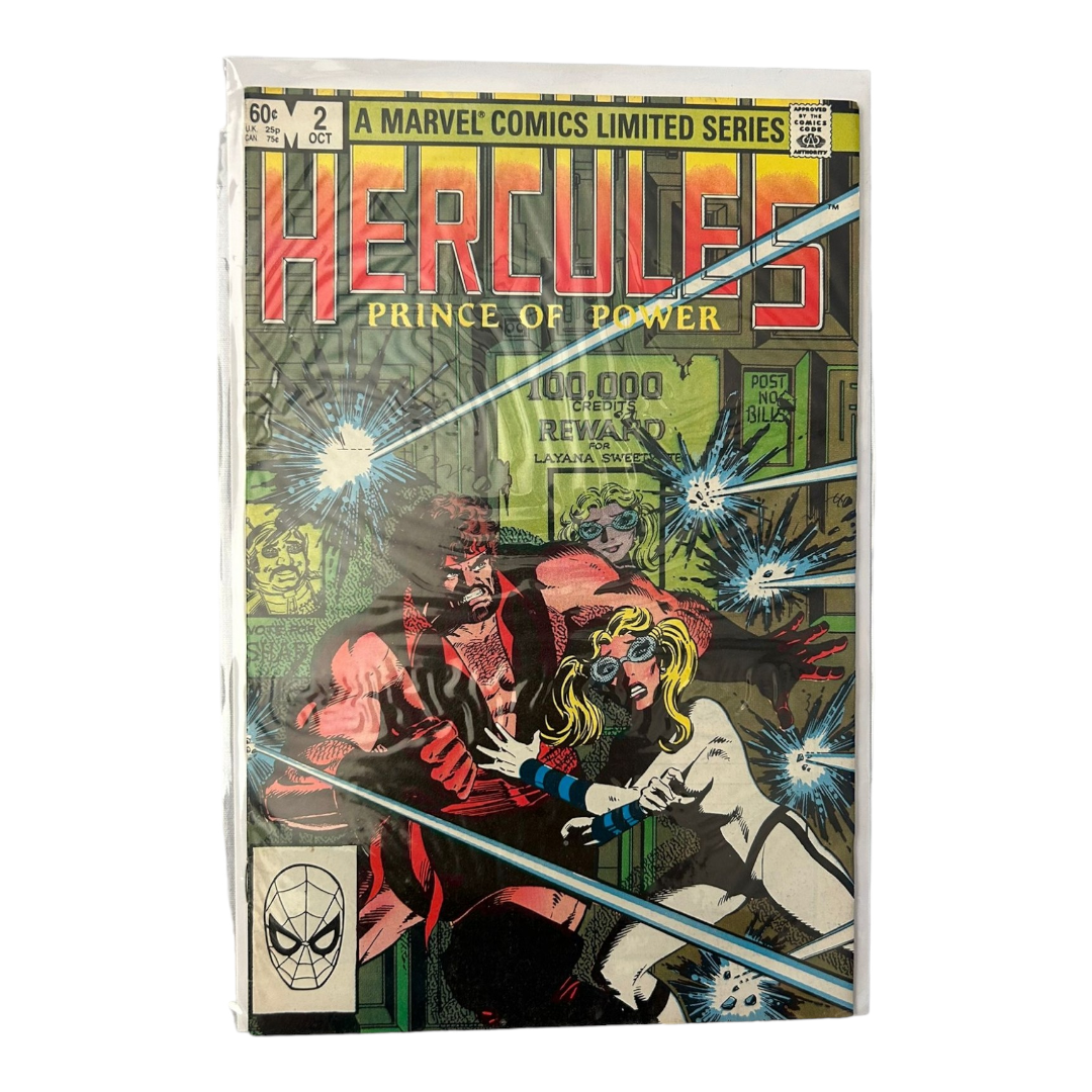 Marvel 'Hercules: Prince of Power' Comic Books #1-3 (1982) Key