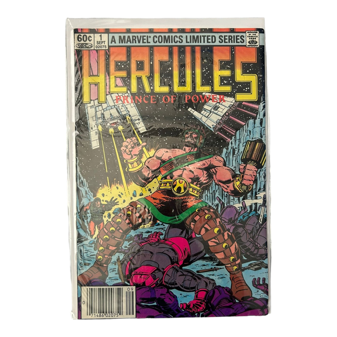 Marvel 'Hercules: Prince of Power' Comic Books #1-3 (1982) Key