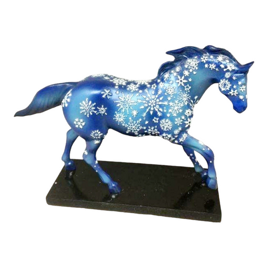 Trail of the Painted Ponies "Snowflake" Horse Sculpture (2004)