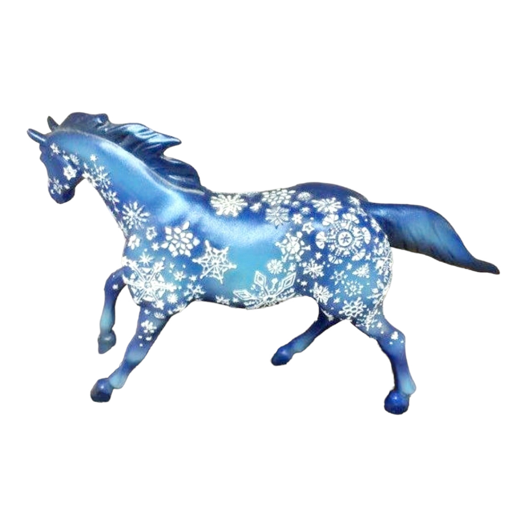 Trail of the Painted Ponies "Snowflake" Horse Sculpture (2004)