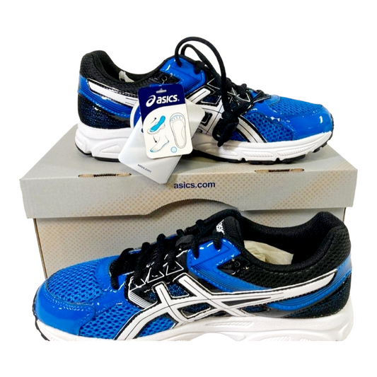 NEW *Asics Youth Gel Contend 3 GS  Runnkng Shoe Electric Blue/White (sz 7)