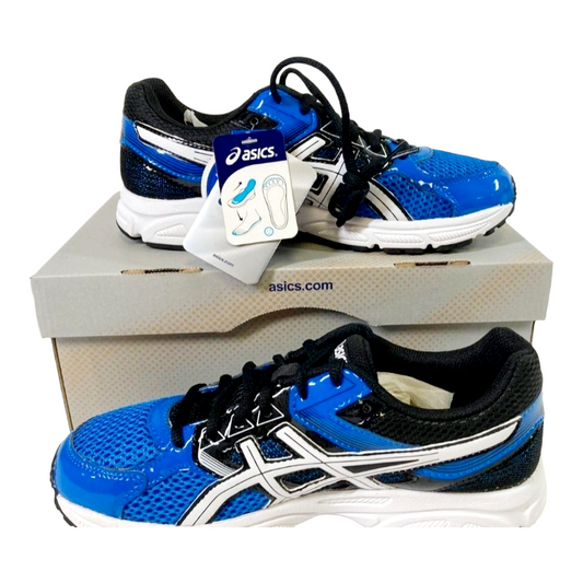 NEW *Asics Youth Gel Contend 3 GS Runnkng Shoe Electric Blue/White (sz 7)