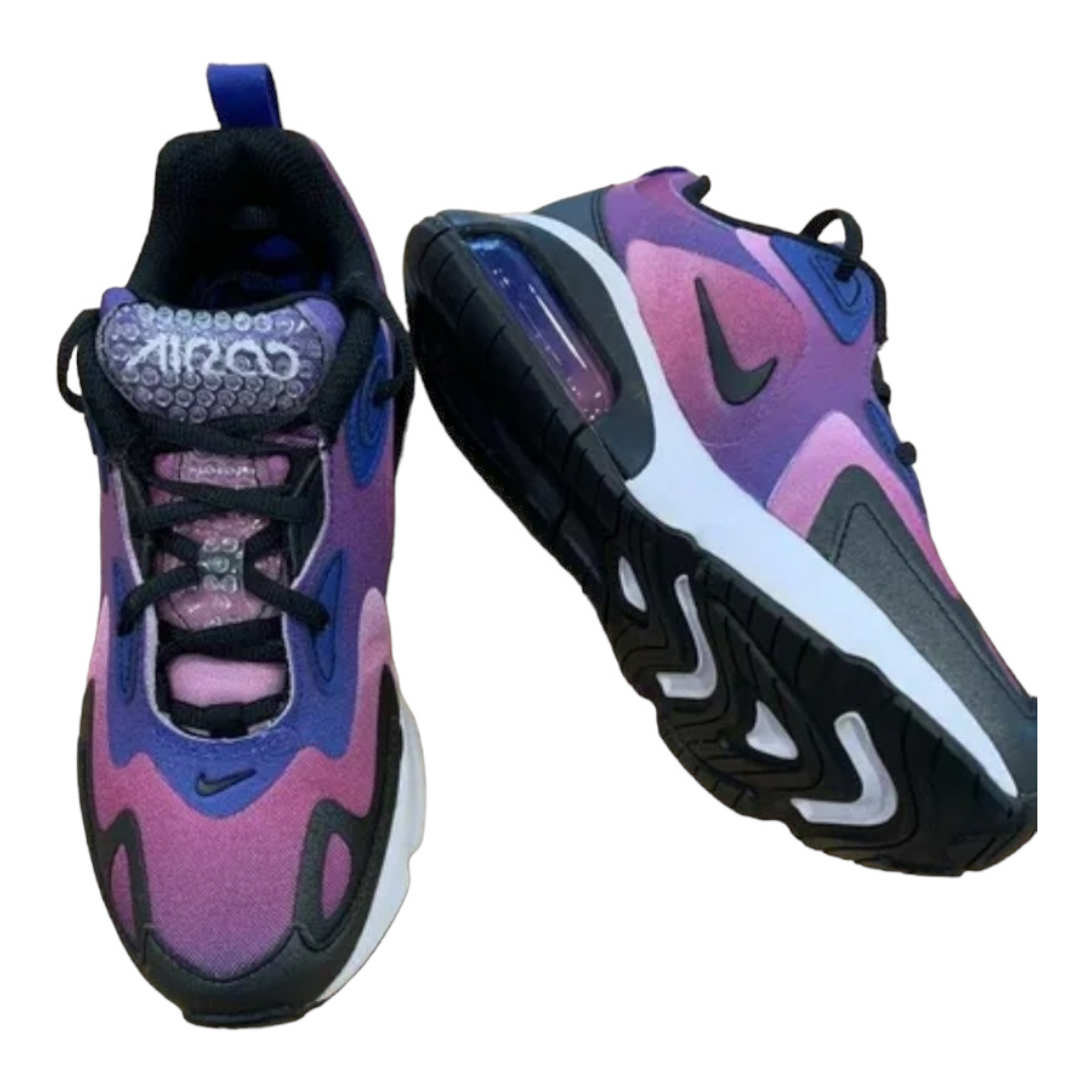 Nike Women's Air Max 200 Bubble Pack Vivid Purple Running Shoes Sneakers (sz 8.5)