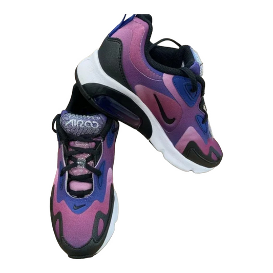 Nike Women's Air Max 200 Bubble Pack Vivid Purple Running Shoes Sneakers (sz 8.5)