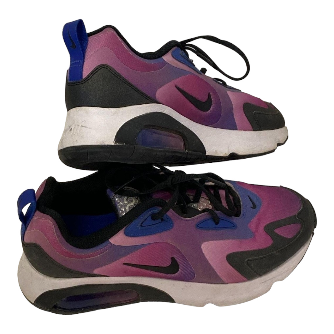 Nike Women's Air Max 200 Bubble Pack Vivid Purple Running Shoes Sneakers (sz 8.5)