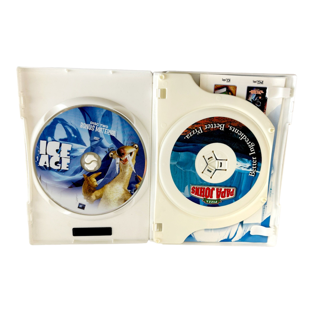 Four (4) DVD's "Ice Age" 1/2 & "Madagascar" 1/2