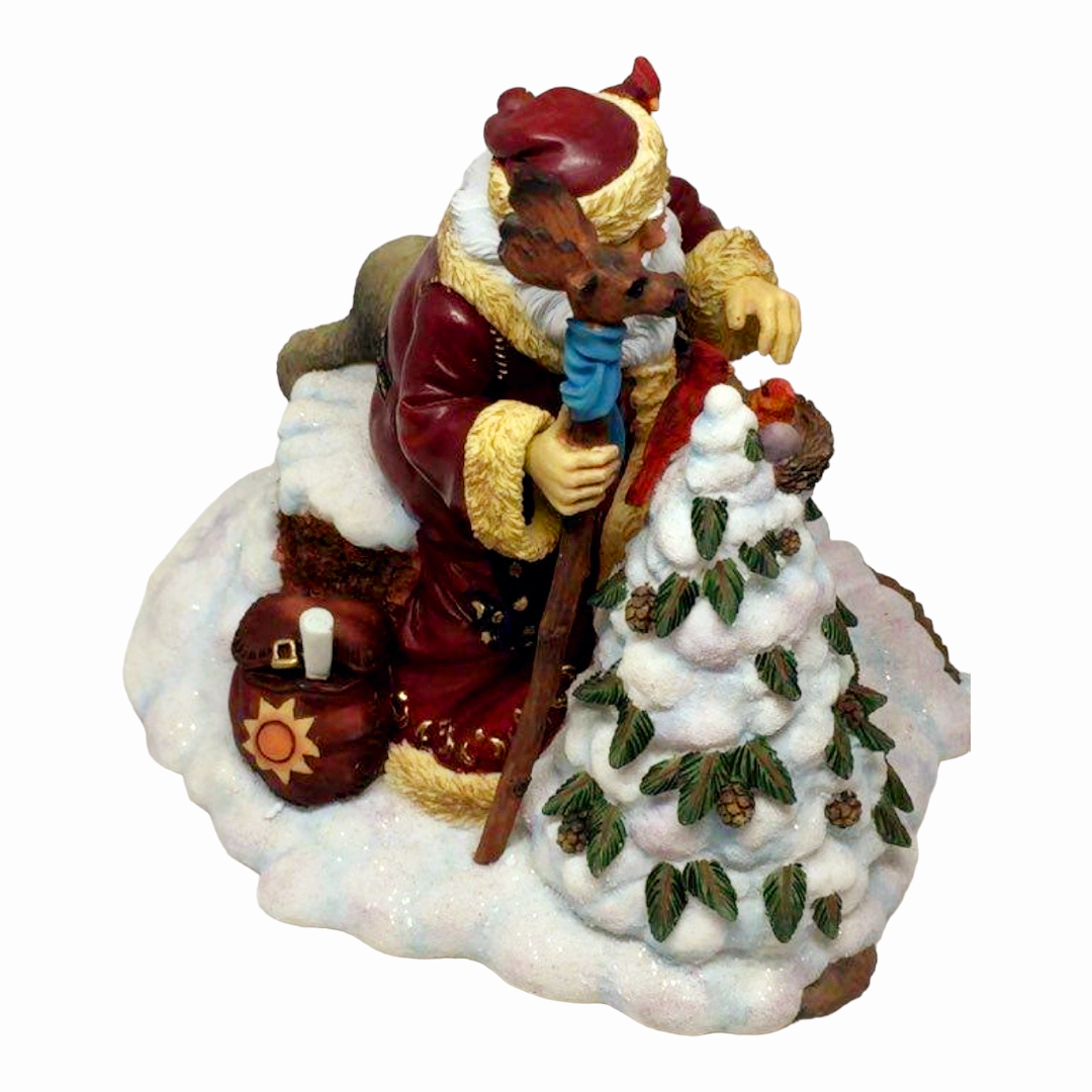 San Francisco Music Box Company "Winter Harmony" Santa Holiday Collectible